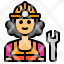 mechanic-avatar-occupation-woman-job-icon