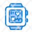 medical-handwatch-heartbeat-icon