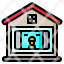 meeting-online-smartphone-house-home-icon