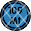 meitnerium-periodic-table-chemistry-metal-education-science-element-icon