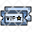 membership-filloutline-vip-ticket-validating-show-entertainment-pass-icon