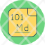mendelevium-periodic-table-atom-atomic-element-icon
