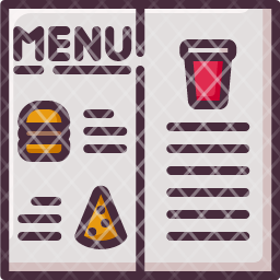 menufood icon, paper icon, bar icon, menus icon, open icon, menu icon ...