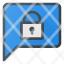 messagechat-bubble-lock-icon
