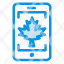 mobile-cell-canada-leaf-icon