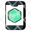 mobile-nft-cryptocurrency-crypto-online-nft-digital-currency-icon