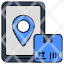 mobile-parcel-location-mobile-package-online-package-mobile-delivery-phone-parcel-tracking-icon