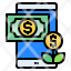 mobile-phone-money-growth-up-arrow-security-finance-business-icon