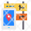 mobile-phone-smartphone-pin-road-sign-vacation-travel-icon