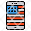mobilephone-america-independence-dayth-of-july-usa-icon