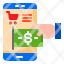 mobilephone-ecommerce-shopping-payment-cart-icon