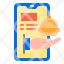 mobilephone-food-delivery-package-shopping-icon