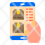 mobilephone-online-delivery-logistic-parcel-box-icon