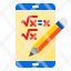 mobilephone-pencil-online-learning-smartphone-education-icon