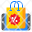 mobilephone-percent-tag-bag-shopping-discount-icon
