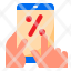 mobilephone-percent-tag-online-shopping-discount-icon