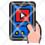 mobilephone-smartphone-application-player-video-icon