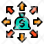 money-bag-banking-network-saving-connection-icon