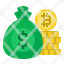 money-bag-bitcoin-currency-coin-icon