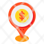 money-cash-map-pin-location-icon