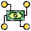 money-coin-connection-business-finance-icon