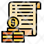 money-coin-currency-bill-invoice-payment-receipt-icon