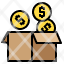 money-coin-currency-open-box-icon