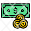 money-coins-pay-payment-banknote-icon