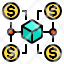 money-connection-startup-icon