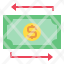 money-currency-arrows-finance-business-icon