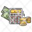 money-dollar-calculator-balance-icon