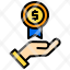 money-dollar-hand-icon