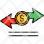 money-finance-transfer-currency-business-icon