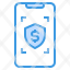 money-protection-smartphone-icon