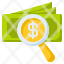 money-search-financial-search-finding-money-financial-research-money-currency-icon