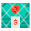 money-stack-finance-shield-protect-icon