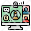 moniter-teleconference-video-conference-assistance-icon