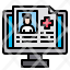 monitor-healthcare-online-medical-file-icon