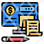 monitor-money-invoice-financial-icon