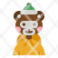 monkey-animal-christmas-user-avatar-icon