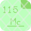 moscoviumperiodic-table-atom-atomic-chemistry-element-icon