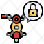 motorcycle-filloutline-padlock-transportation-lock-icon