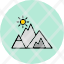 mountain-challengecomplete-flag-success-goal-target-icon