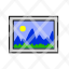 mountain-painting-drawing-art-frame-icon