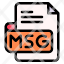msg-file-type-format-extension-document-icon