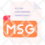 msg-file-type-format-extension-document-icon