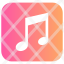 music-gradient-orange-icon