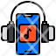 music-headphone-smartphone-icon