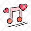 music-node-lyrics-love-song-icon