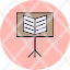 music-stand-band-concert-instrument-style-icon